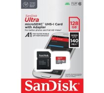 SanDisk Ultra microSDXC 128GB Atmiņas karte (SDSQUAB-128G-GN6MA)