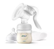 Philips Avent Lotus SCF430/10 Manuālais krūts piena sūknis ar pudelīti (SCF430/10)