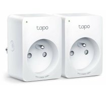 TP-Link Tapo P100 Viedā Wi-Fi ligzda 2990W (2gab) (TAPO-P100-2-PACK)
