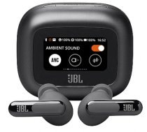 JBL Live Beam 3 TWS Bezvadu Austiņas (JBLLIVEBEAM3BLK)
