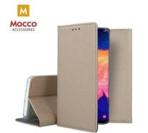 Mocco Smart Magnet Book Case Grāmatveida Maks Telefonam Xiaomi 12T 5G / Xiaomi 12T Pro 5G Zeltains (MO-MAG-XI-12T-GO)