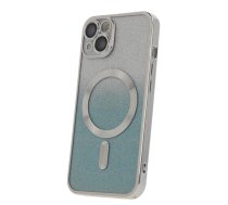 Mocco Glitter Chrome MagSafe Case Silikona Apvalks Priekš Apple iPhone 13 Pro (MC-GC-IPH-13P-SL)