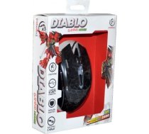 Rebeltec Diablo Spēļu Datora Pele ar Papildus Pogām un Apgaismojumu / 2400 DPI / USB (RBLMYS00030)