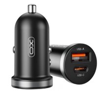 XO CC56 USB - USB-C Аuto Lādētājs 30W (CC56BK)
