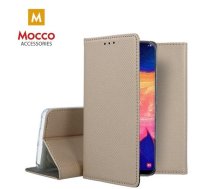 Mocco Smart Magnet Book Case Grāmatveida Maks Telefonam Huawei P40 PRO Zeltains (MO-MAG-P40PR-GO)