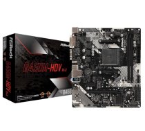 ASRock B450M-HDV R4.0 AMD AM4 MATX 2xDDR4 1xM.2 Pamatplate (90-MXB9N0-A0UAYZ)