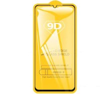 RoGer Full Face 9D Tempered Glass Aizsargstikls Pilnam Ekrānam LG K42 / K52 Melns (RO-9D-LG-K52-BK)