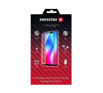 Swissten Full Face 5D Tempered Glass Aizsargstikls Pilnam Ekrānam Apple iPhone X / XS Melns (SW-JAP-T-SP-IPH-X-XS)