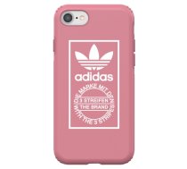 Adidas Snap Case Plastikāta Apvalks Priekš Apple iPhone 7 / 8 Rozā (AD-SC-IPH78-PI)