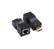 RoGer HDMI 2.0 Extender RJ45 / cat5e/6 / 30m / 4K (RO-HDMIEXTNDR-30M)