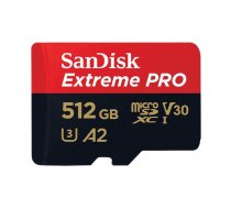 SanDisk Extreme Pro Atmiņas Karte microSDXC 512GB (SDSQXCD-512G-GN6MA)