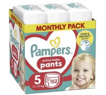 Pampers Pants Autiņbiksītes‑Biksītes 5. Izmērs (12‑17kg) 152gab (8006540068601)