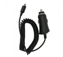 HQ Premium Auto Lādētājs 1A + Micro USB kabelis Melns (HQ-1A-BK)