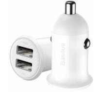 Baseus Grain Pro Auto Lādētājs USB-A 4.8A (CCALLP-02)