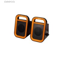Omega OG119BO Stereo Datora Skaļruņi 2.0 ar 3.5mm Audio / USB Strāvas pieslēgumu 2x 3W (OG119BO)
