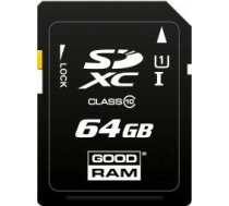 Goodram SDXC Class 10 UHS 64GB Atmiņas karte (S1A0-0640R12)