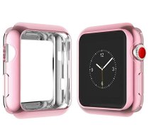 Dux Ducis Premium Silikona Maciņš Priekš Apple Watch 4 44 mm Rozā + Dāvana (DUX-DU-AW44-PI)