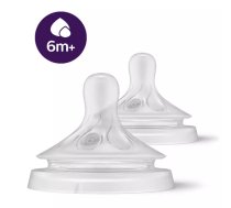 Philips Avent Natural Response SCY966/02 Barošanas pudeļu silikona knupīši 6m+ 2gab (SCY966/02)