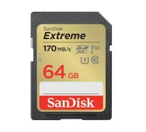 SanDisk Extreme Atmiņas Karte SDXC 64GB (SDSDXV2-064G-GNCIN)