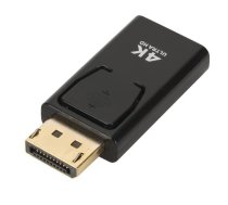 RoGer DisplayPort uz HDMI Adapteris 4K@30Hz (RO-DP2HDMI4K-BK)