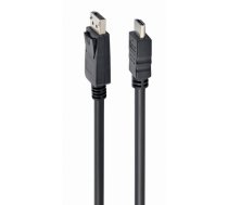 Gembird CC-DP-HDMI-6 Kabelis DisplayPort uz HDMI / 1.8m (CC-DP-HDMI-6)