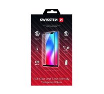 Swissten Full Face Tempered Glass Aizsargstikls Pilnam Ekrānam Apple iPhone SE 2020 / iPhone SE 2022 Melns (SW-JAP-T-SP-IPH-SE2020)