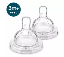 Philips Avent SCY763/02 3M+ Silikona knupīši 2 gab (SCY763/02)