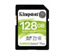 Kingston SDXC Canvas Select Plus 128GB Atmiņas Karte (SDS2/128GB)