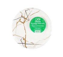 Go Green Papīra Šķīvji 18cm 10gab (1901206)