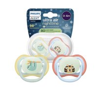 Philips Avent Ultra Air Night Zīdaiņu Māneklīši 0-6m 2pcs Green/Blue (SCF376/24)
