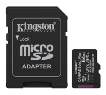 Kingston Micro SDXC UHS-I Atmiņas karte 64GB (SDCS3/64GB)