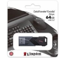 Kingston DataTraveler Exodia Onyx Zibatmiņa 64GB (DTXON/64GB)