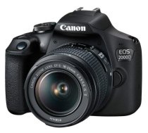 Canon EOS 2000D BK 18-55 IS II EU26 SLR Kameras komplekts (2728C003)