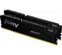 Kingston Memory DDR5 Fury Beast Operatīvā atmiņa 64GB / (2x32GB) / 5600MT/s / CL36 (KF556C36BBEK2-64)