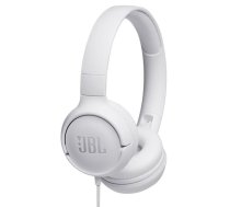 JBL Tune 500 Austiņas ar Mikrofonu (JBLT500WHT)