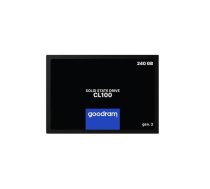 GoodRam 240GB SATA III 2,5 CL100 Gen. 3 RETAIL SSD disks (SSDPR-CL100-240-G3)