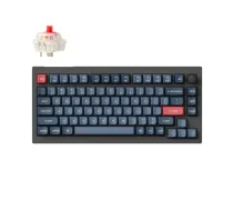 Keychron V1 MAX 75% Bezvadu Mehāniskā Tastatūra / Brown Switch (V1M-D3)