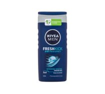 Nivea Men Fresh Kick Shower Gel Dušas želeja vīriešiem 250ml / 3in1 (4005808775163)