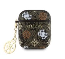 Guess PU 4G Peony Charm Case Austiņu Maciņš Apple AirPods 1/2 (GUA2P4RPEW)