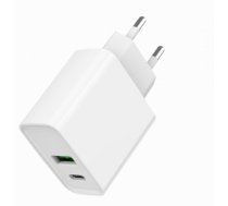 Gembird 2-port USB Fast Charger Tīkla Lādētājs (TA-UC-PDQC20-01-W)