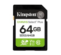 Kingston Technology Canvas Select Plus Gen3 Atmiņas karte 64GB (SDS3/64GB)