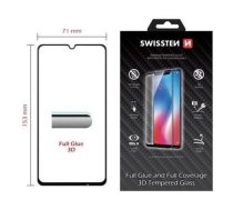 Swissten Ultra Durable 3D Full Face Tempered Glass Aizsargstikls Xiaomi Redmi Note 7 / Note 7 Pro Melns (SW-JAP-T-3D-XIAN7P-BK)