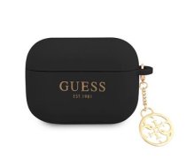 Guess 4G Charm Silicone Case Austiņu Maciņš Apple AirPods Pro (GUAPLSC4EK)