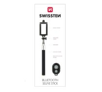 Swissten Bluetooth Selfie Stick Statīvs Telefoniem un Kamerām Ar Distances Bluetooth Pulti (SW-SELF-B-B)