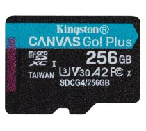 Kingston Canvas Go Plus MicroSDXC Atmiņas karte 256GB (SDCG4/256GBSP)