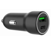 Gembird A2PDQC20 USB-C/USB-A Automašīnas Lādētājs (TA-UC-A2PDQC20-CAR-01)