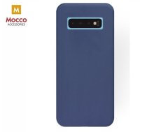Mocco Soft Magnet Matēts Silikona Apvalks Ar Iebuvētu Magnētu Turētajam Priekš Xiaomi Redmi Note 7 / Note 7 Pro Zils (MO-SO-MAG-NOTE7-BL)