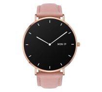 Garett Smartwatch Verona Sieviešu viedpulkstenis AMOLED / Bluetooth 5.1 / IP67 / GPS / SMS (VERONA_ZLOT_ROZO_SKOR)