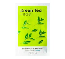 MISSHA Airy Fit Sheet Mask Green Tea 1 pc Sejas maska (8809581454729)