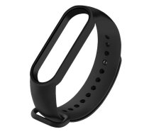 Devia Silikona Siksniņa priekš Xiaomi Mi Band 5 / Mi Band 6 / Melna (F0126DS)